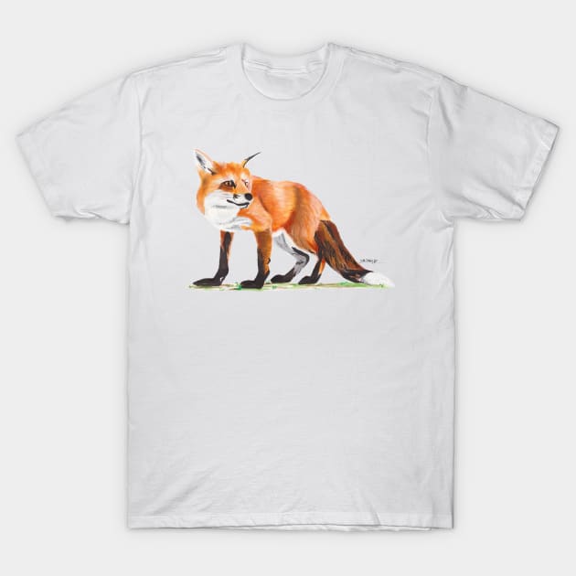 Fox T-Shirt by lucafon18